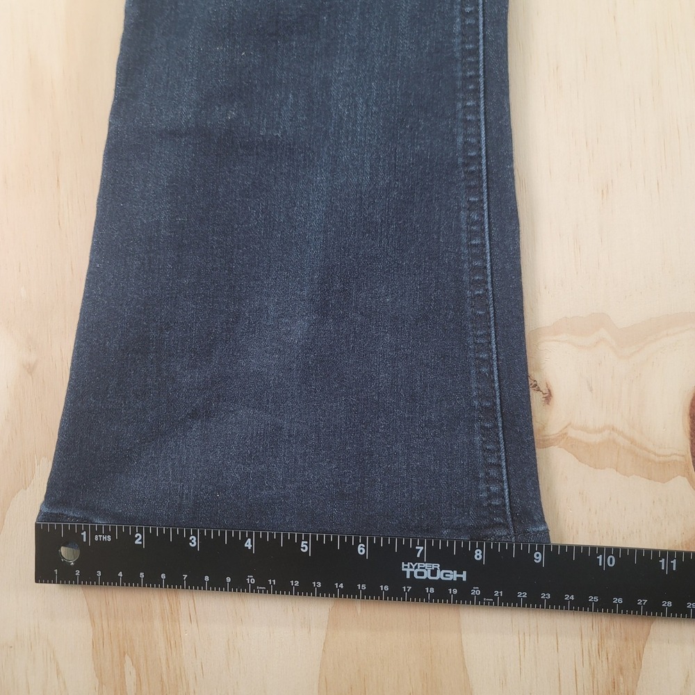 Democracy Bootcut Jeans Indigo Blue Size 10 32x31 Ab Technology Western Cowboy - Picture 5 of 10